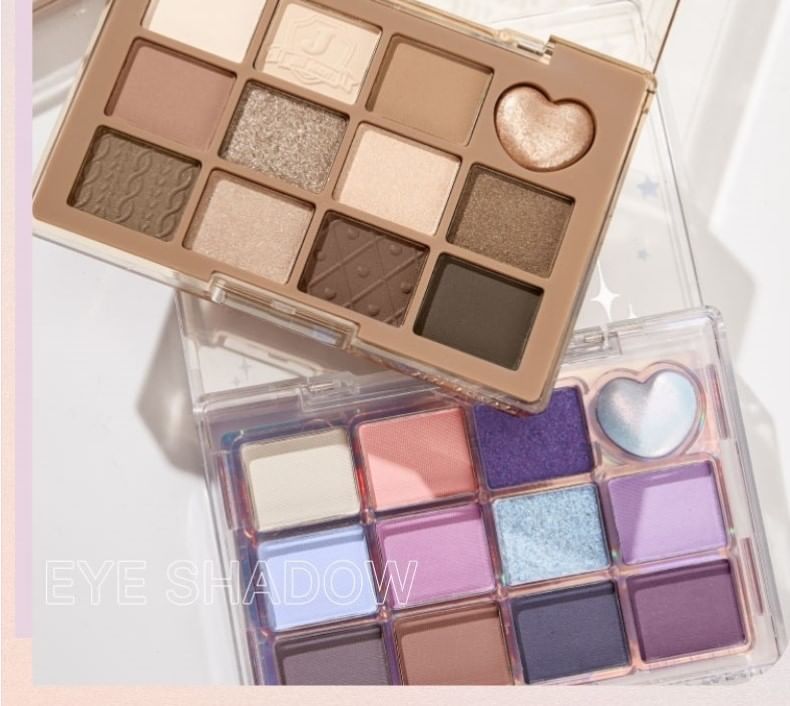 JILL LEEN - Multi Eyeshadow Palette - Misty Brown Plate