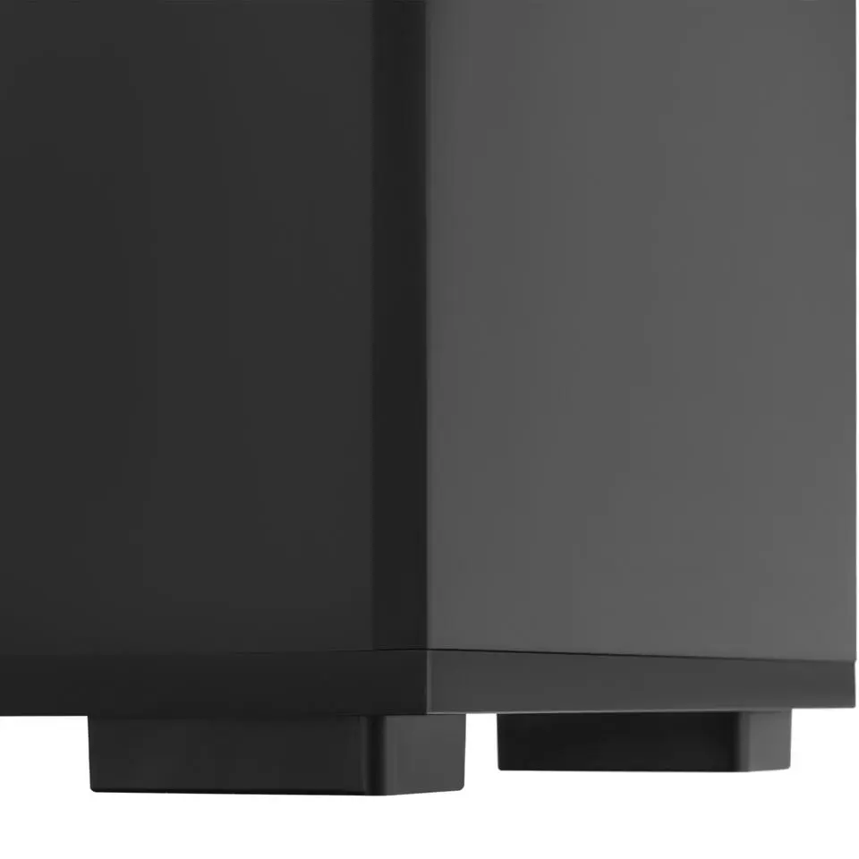 tectake Boekenrek Lexi 5 vakken 60x30x190cm, Zwart