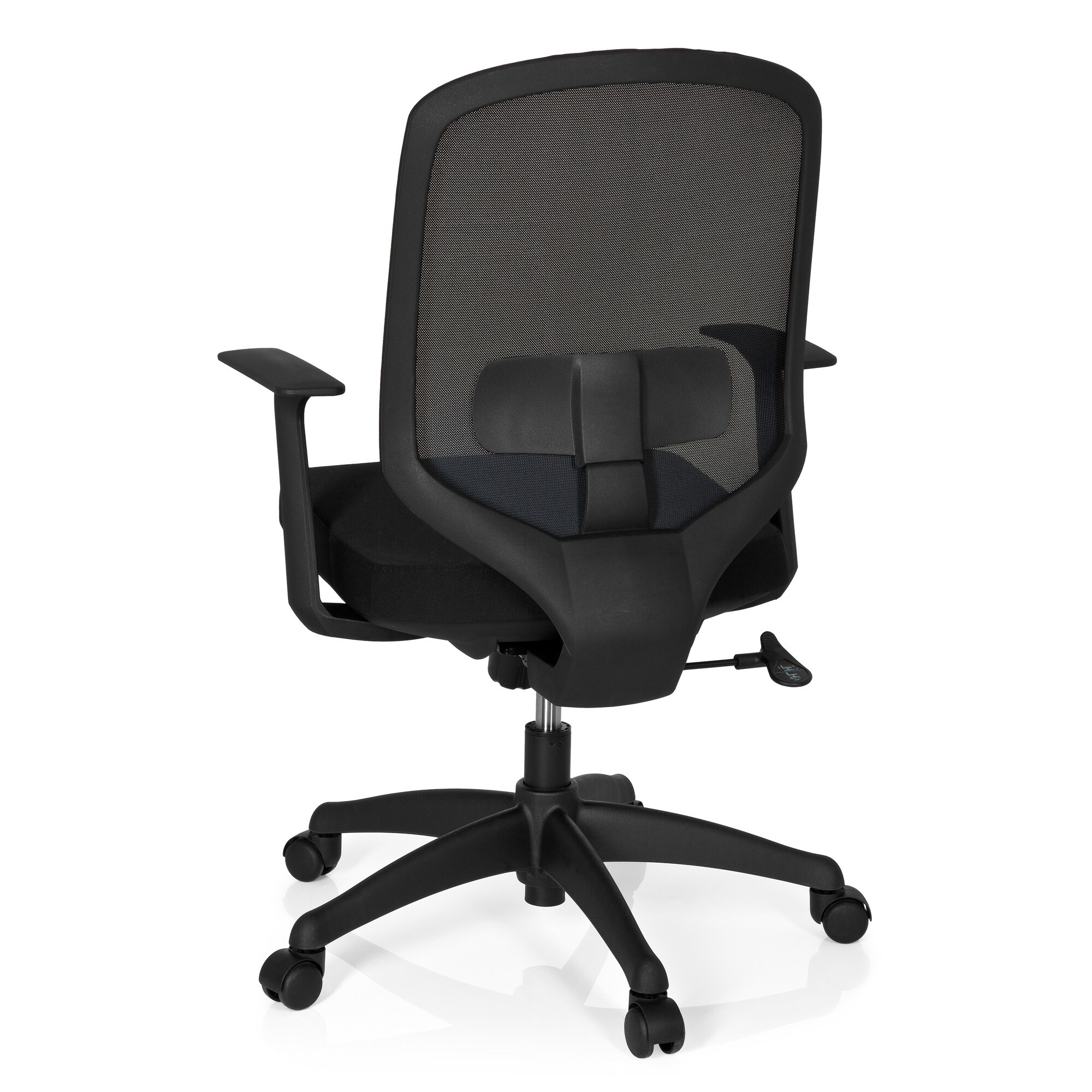 Profi Bürostuhl DELIGHT Stoff/Netzstoff mit Armlehnen hjh OFFICE