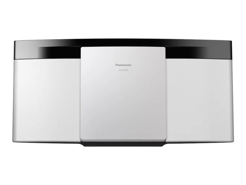 Panasonic SC-HC200 - Mikrosystem - 2 x 10 Watt - hvid