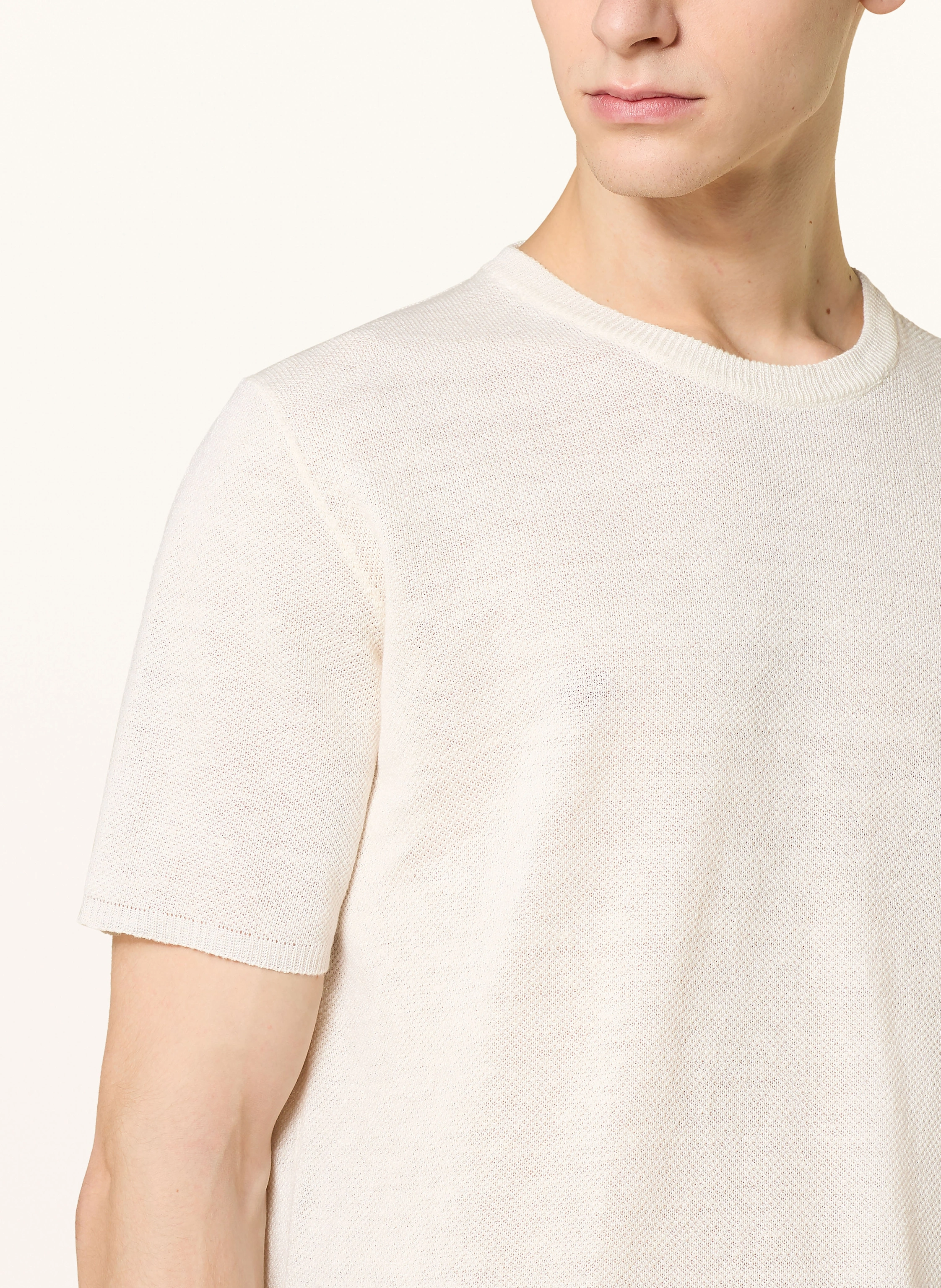roberto collina Strickshirt aus Leinen