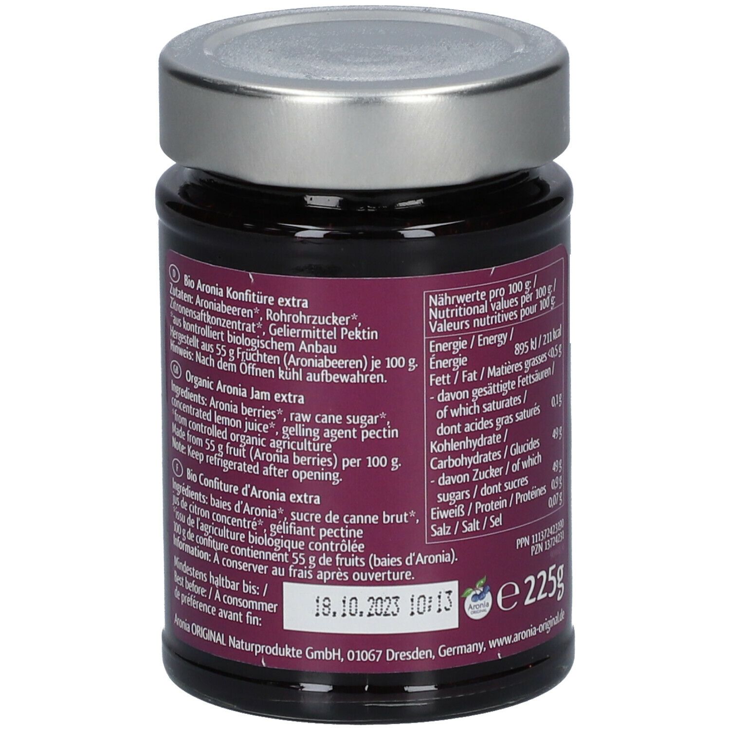 Aronia Konfitüre Bio