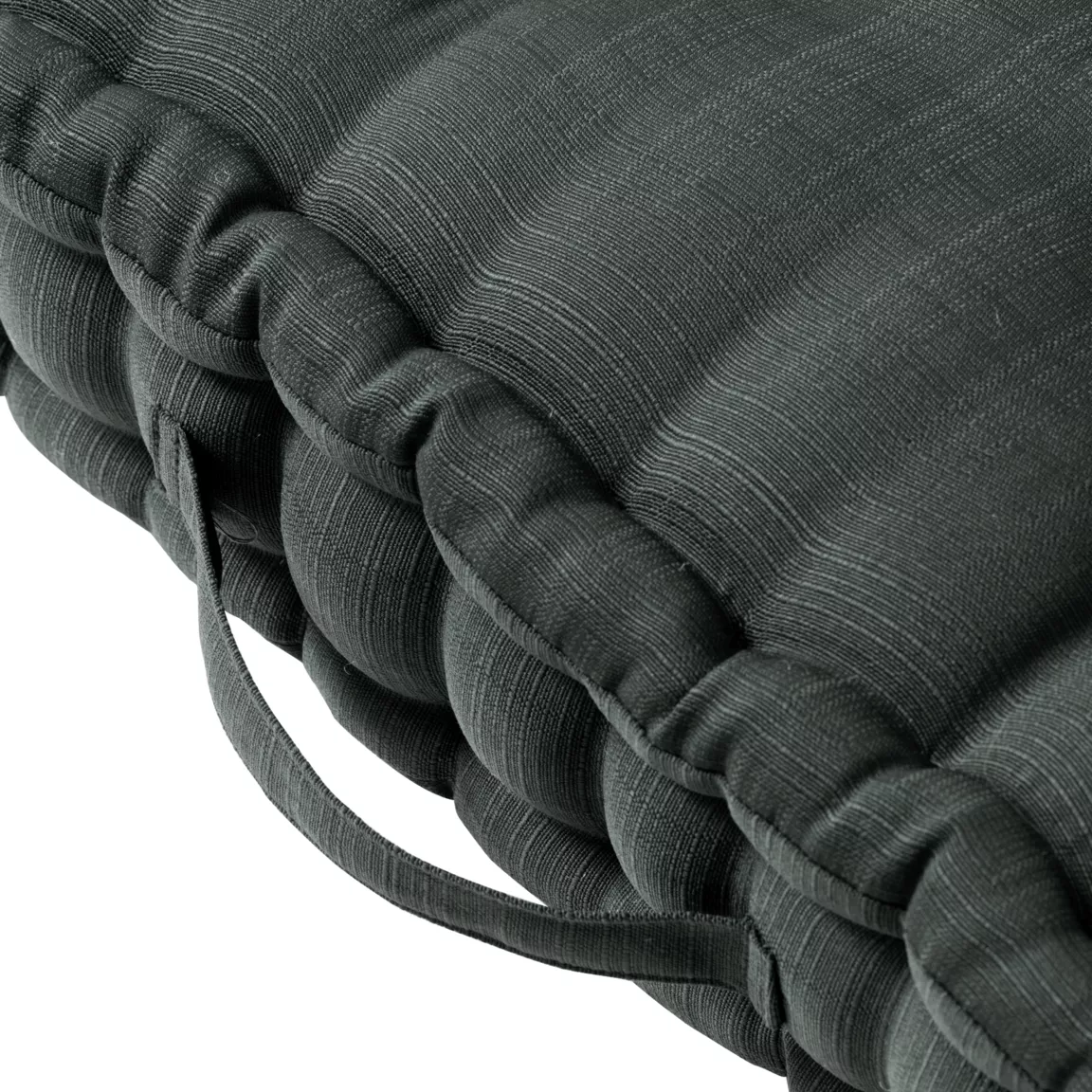 Coussin de sol extérieur capitonné (50 x 50 cm) Sunset Gris anthracite