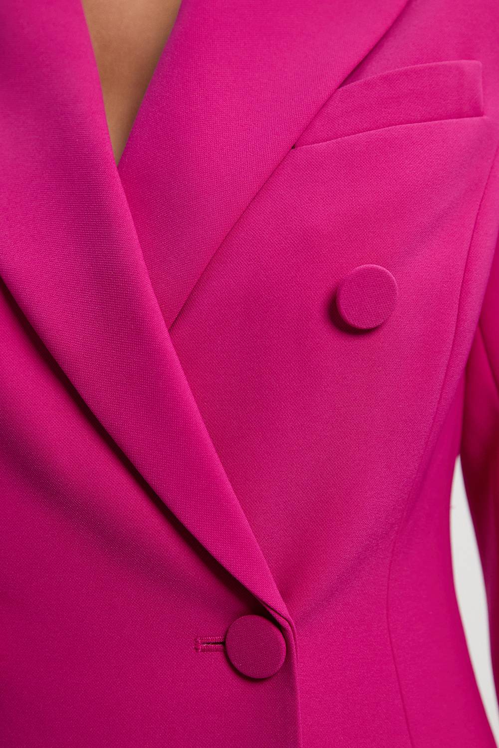 KarenMillen Robe Blazer Mini Croisée Ajustée et Raffinée