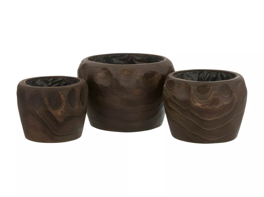 Cache-Pot en Bois 