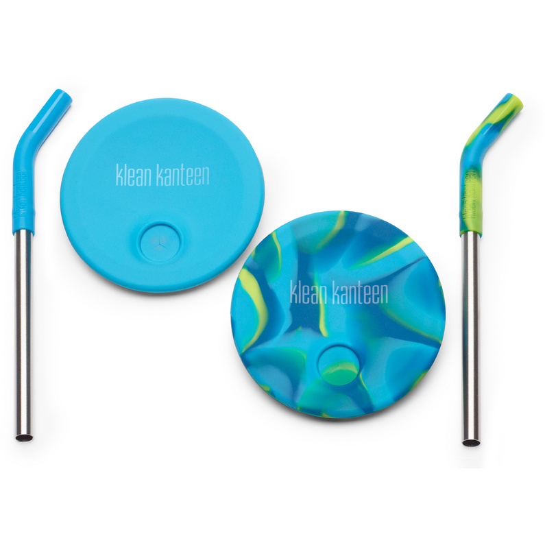 Klean Kanteen Kinder Cup Straw Lid 2er Pack