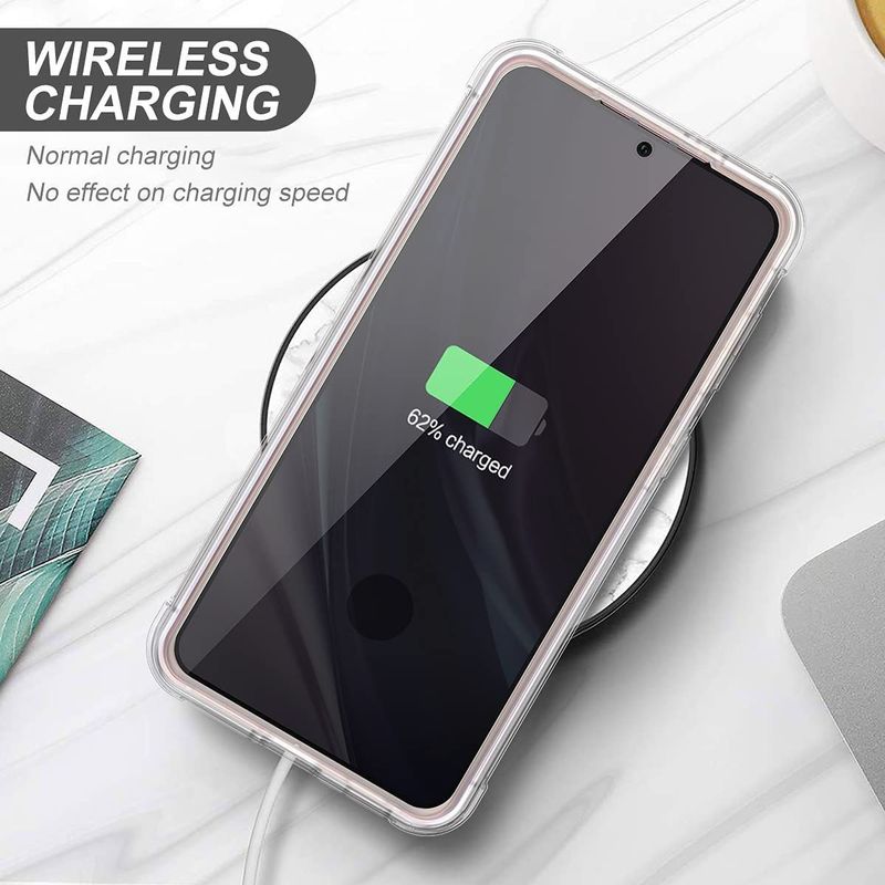 Samsung Galaxy S21 FE Hoesje Schokbestendig TPU Transparant