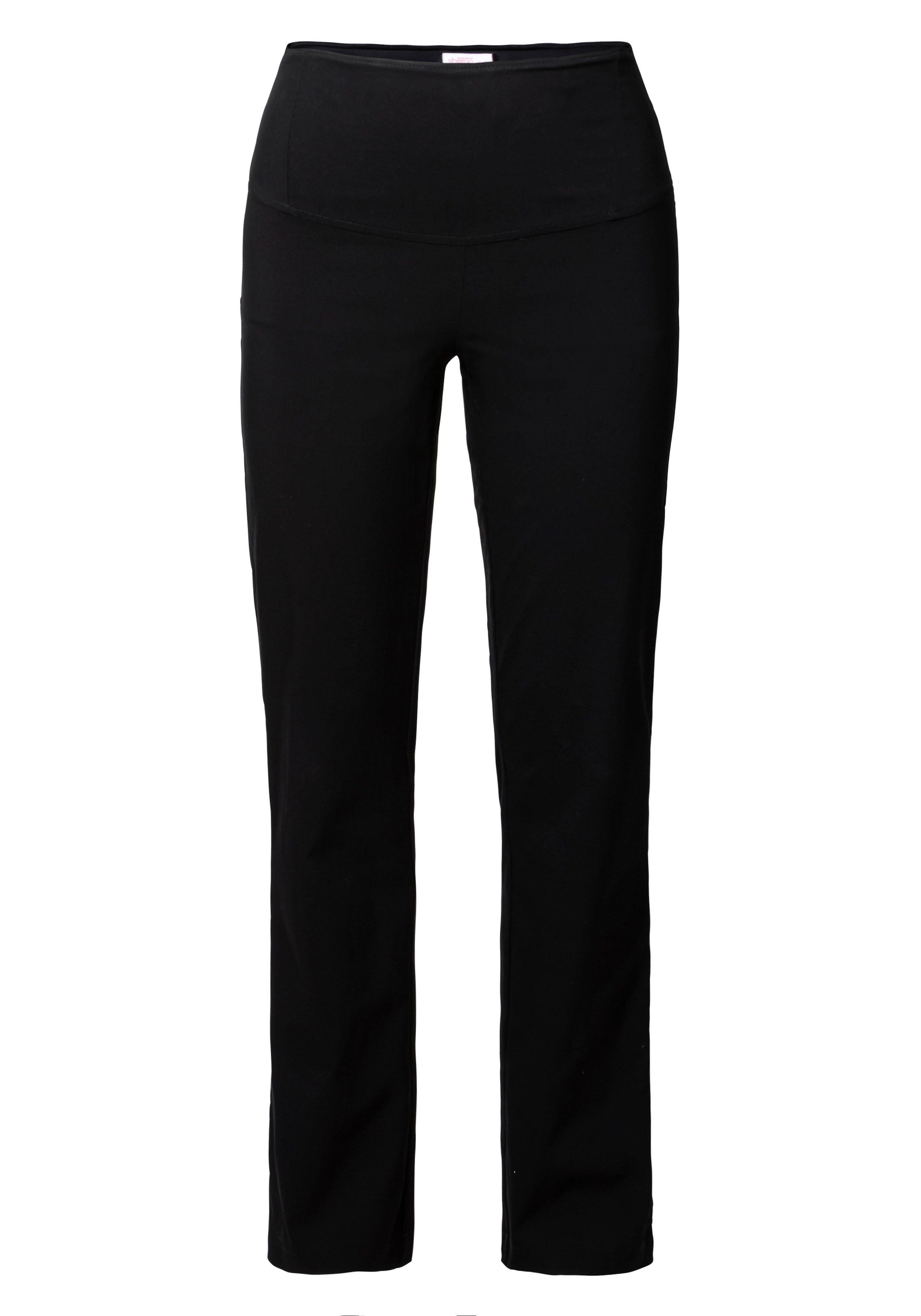 Gerade Hose in Schlupfform mit Bodyforming-Effekt