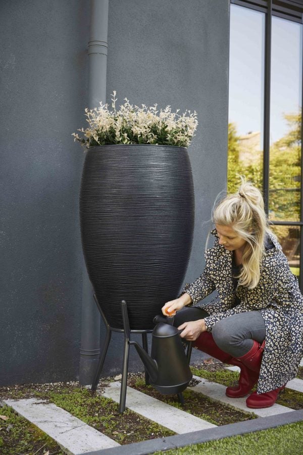 Capi Nature regenton rib zwart 130 L