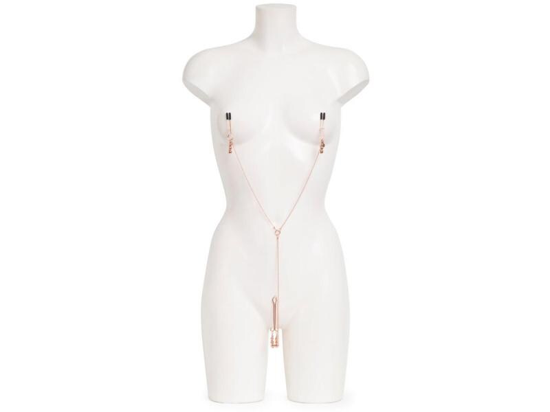 Fifty Shades of Grey Nippelklemmen All Sensation Hochwertiges BDSM Toy