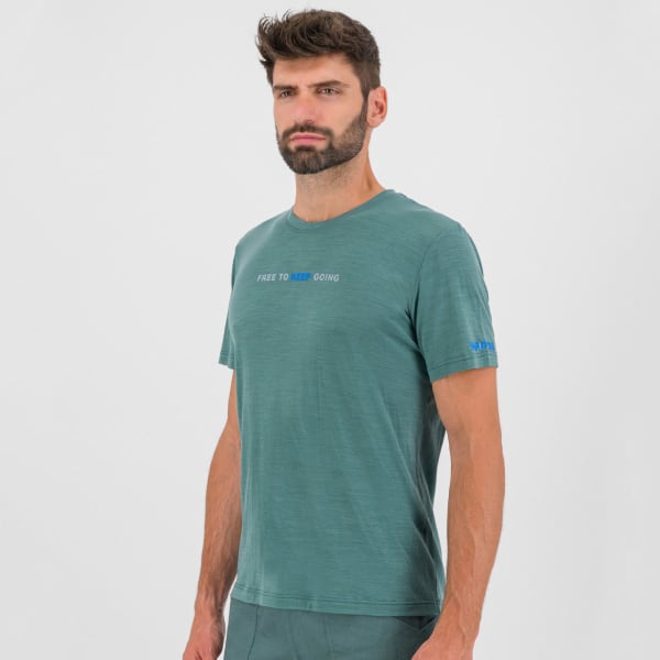 T-shirt randonnée KARPOS COPPOLO MERINO T-SHIRT NORTH ATLANTIC