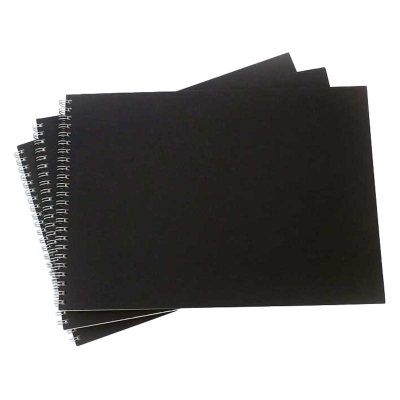 Seawhite A4 Landscape Spiral Sketchbook: 140 GSM
