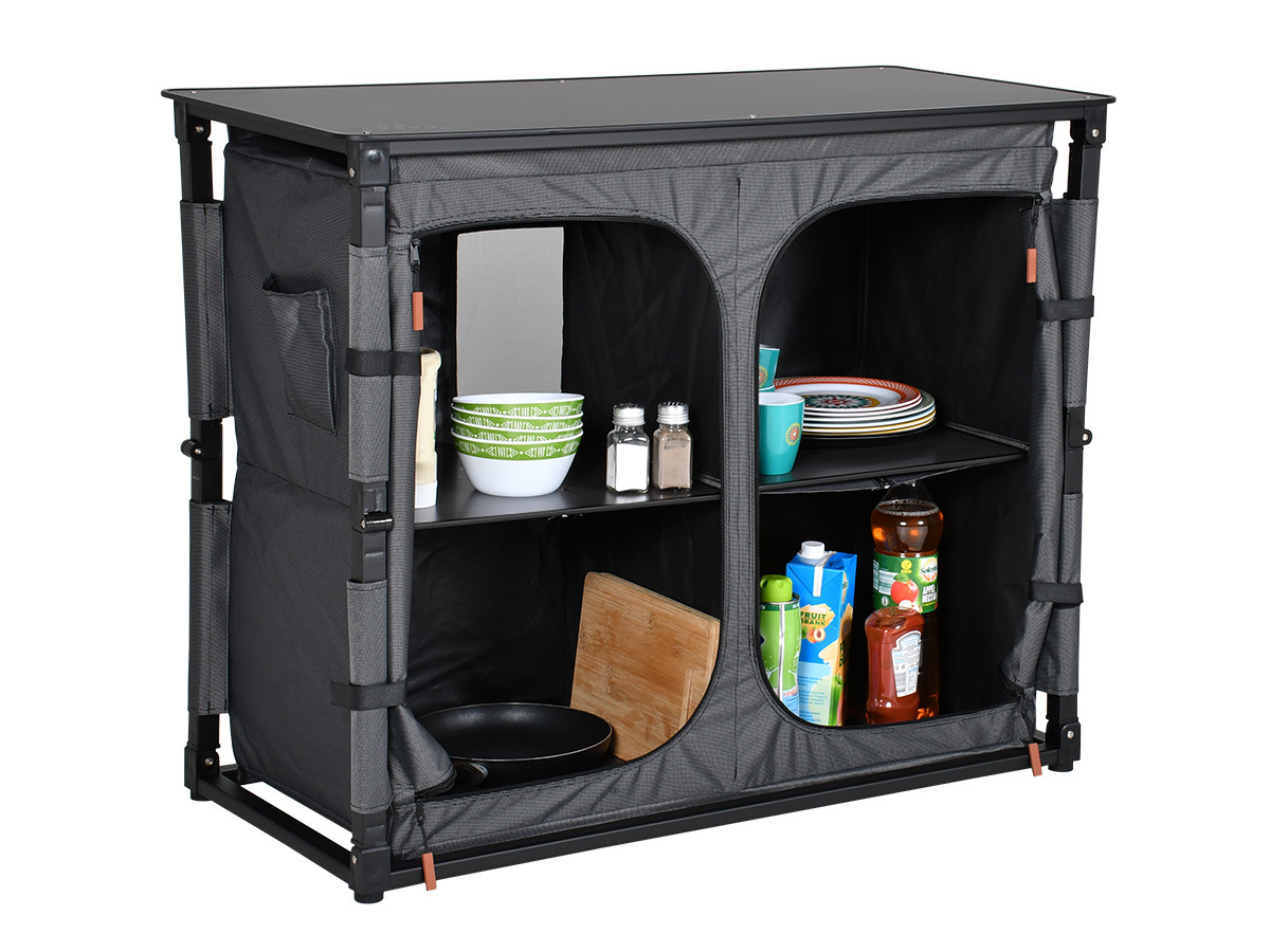 Obelink Alu Quick kast - Black