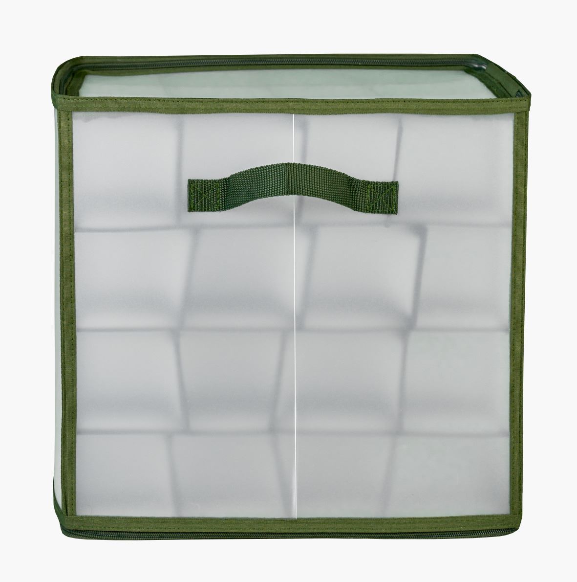 Oppbevaringsboks multi grønn - 36x36 cm