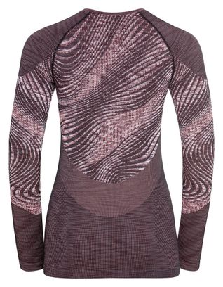 Maillot Manches Longues Odlo Femme Blackcomb Eco Rose