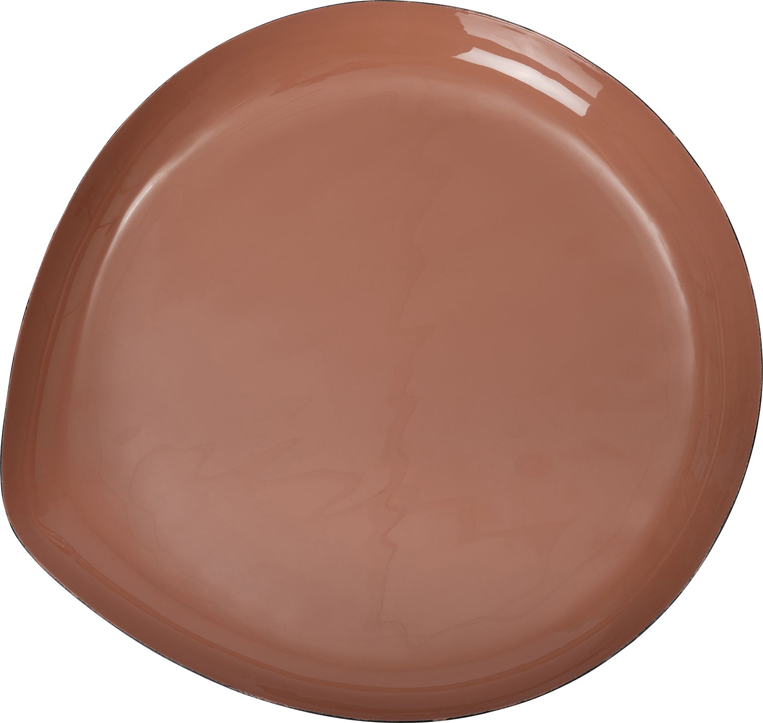 Intratuin bijzettafel Dia donkerroze / zwart D 32 H 55 cm
