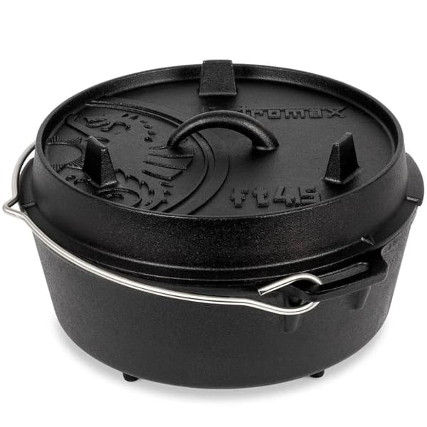 Popote randonnée PETROMAX MARMITE EN FONTE FT4.5 DARK GREY