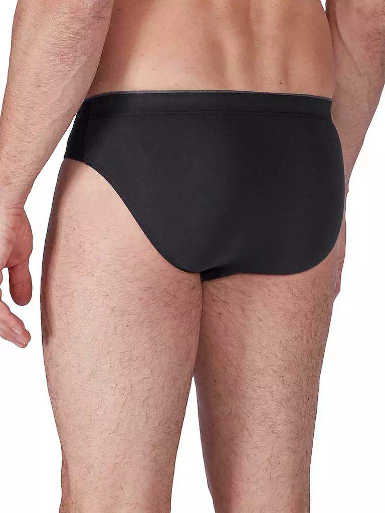 HUBER Slip 3er Pkg Just Comfort Schwarz schwarz