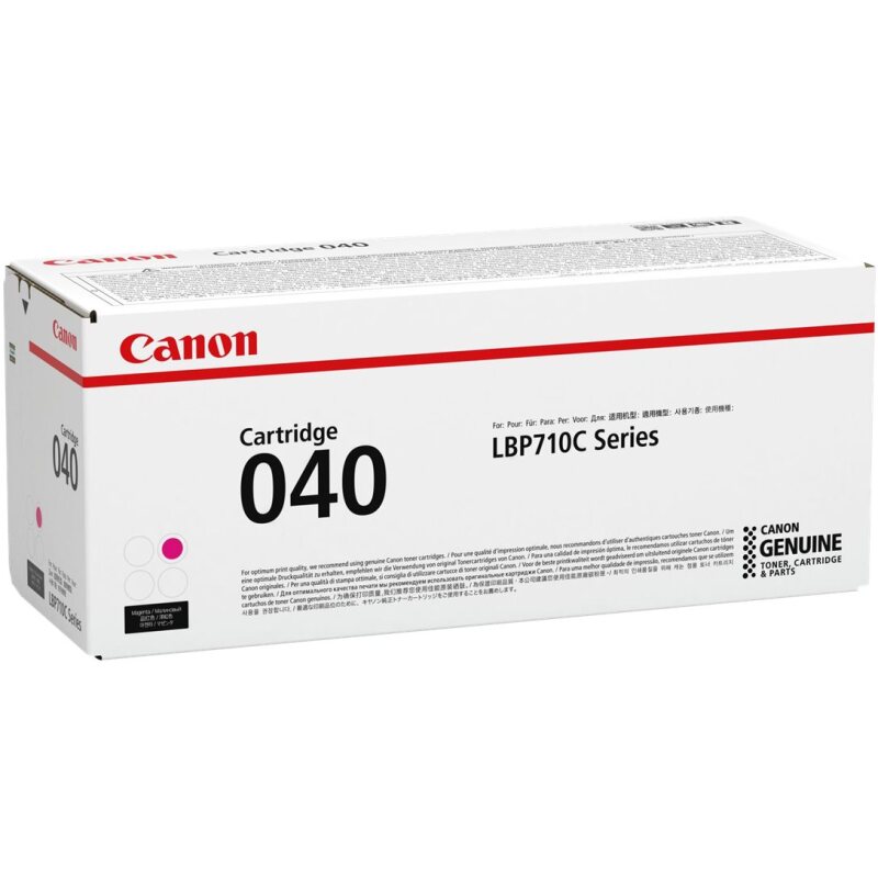 Canon 040 Cartouche de toner 1 pièce(s) Original Magenta