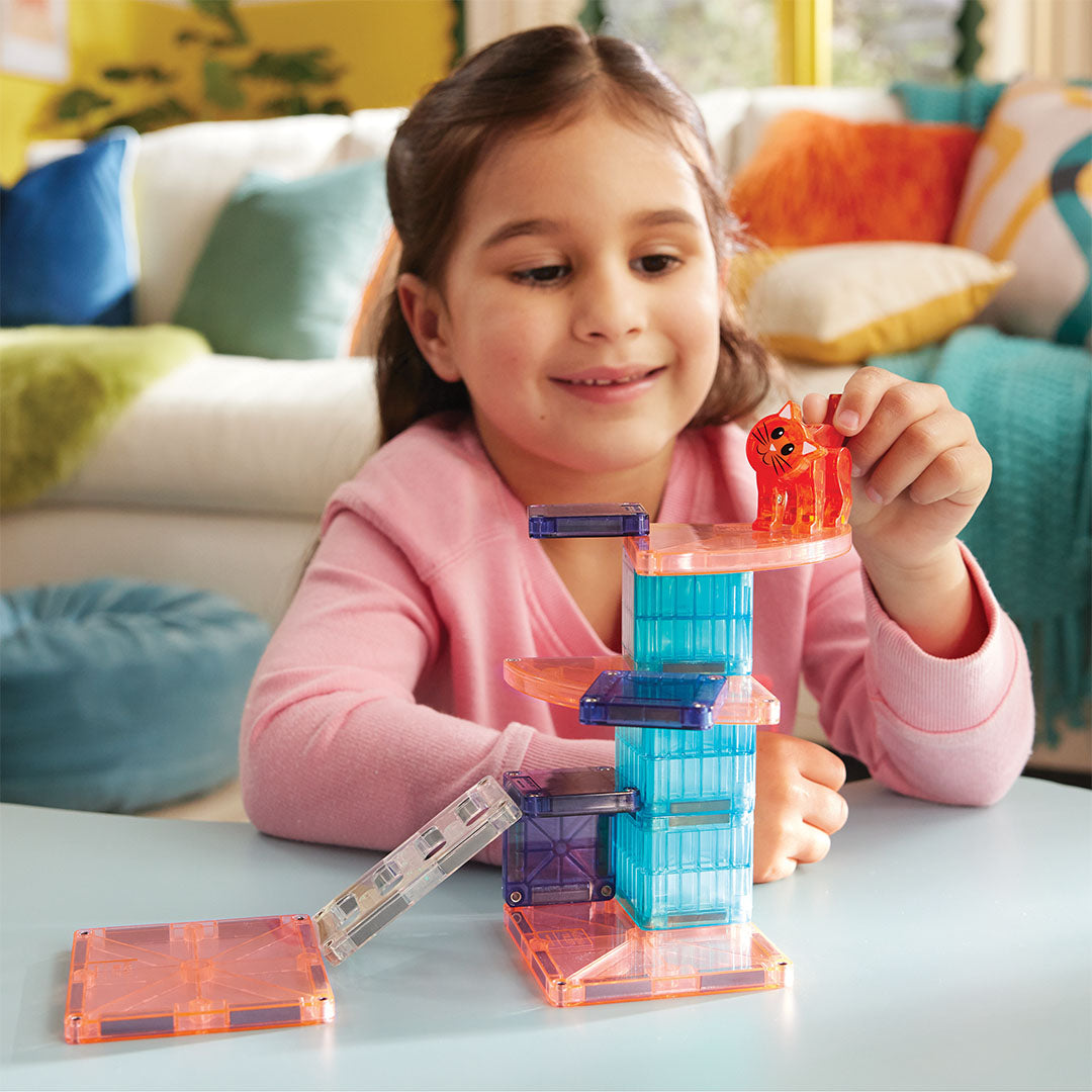 magna-tiles magnetische tegels cat tree - 13st