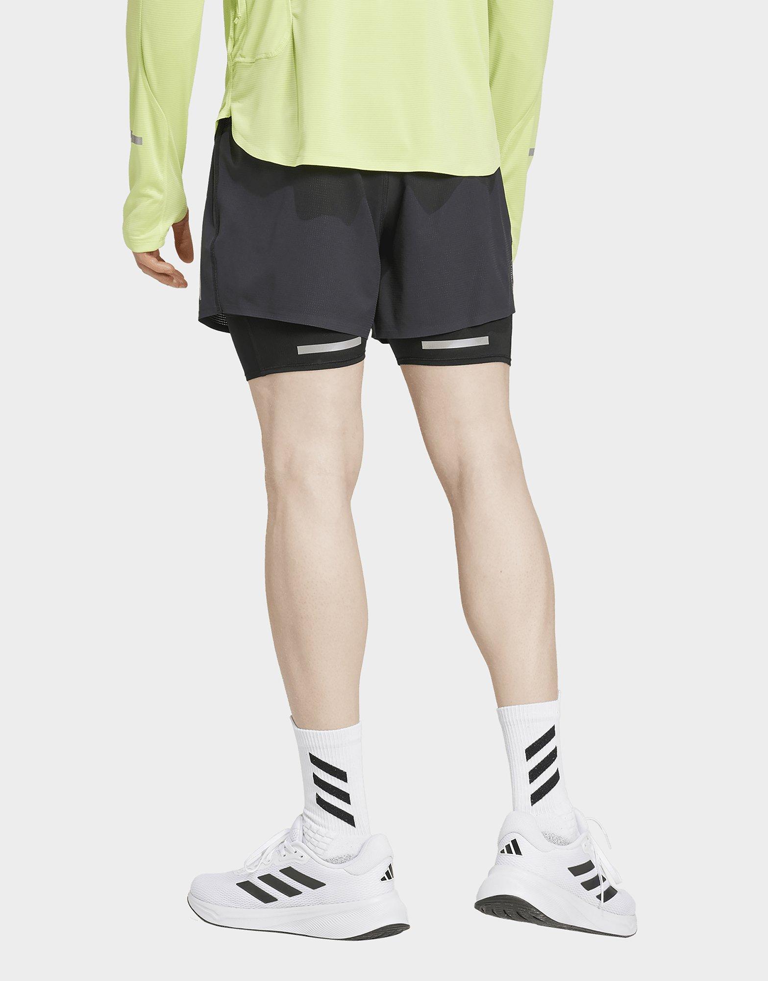 adidas Short de running réfléchissant 2 en 1 Ultimate