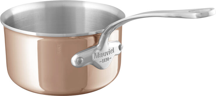 Mauviel M'6s kasserolle kobber/stål 1,7 liter Ø16cm H9cm Stål