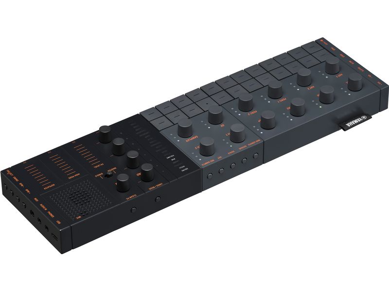 Yamaha Production Center SEQTRAK Schwarz Drum-Machine, Synthesizer, Sampler, Sequenzer, MIDI- und USB-Audio-Interface