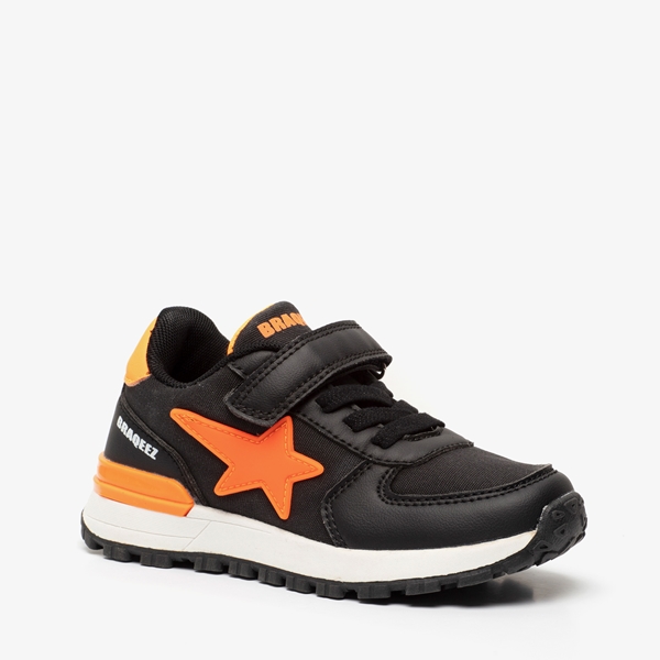 Braqeez jongens sneakers met oranje ster