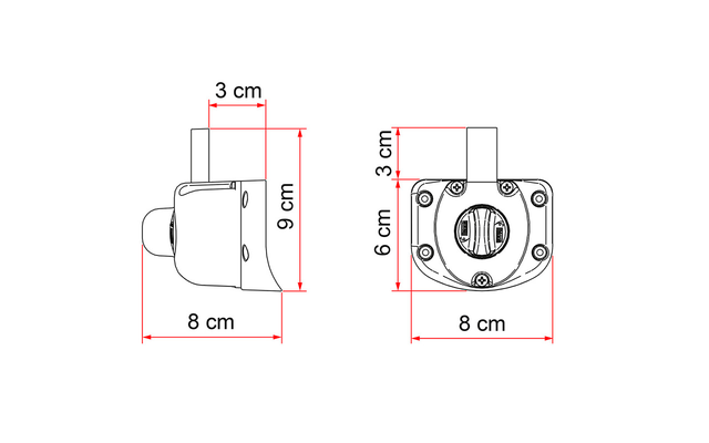 Fiamma Safe Door Guardian Innerer Sicherheitsblock