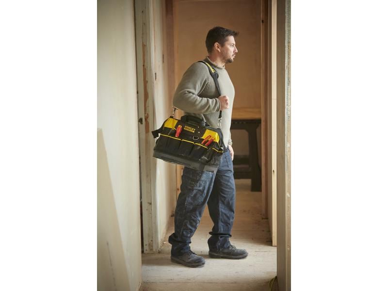 Stanley Fatmax Werkzeugtasche Fatmax Robuste Werkzeugtasche aus Nylon und Leder