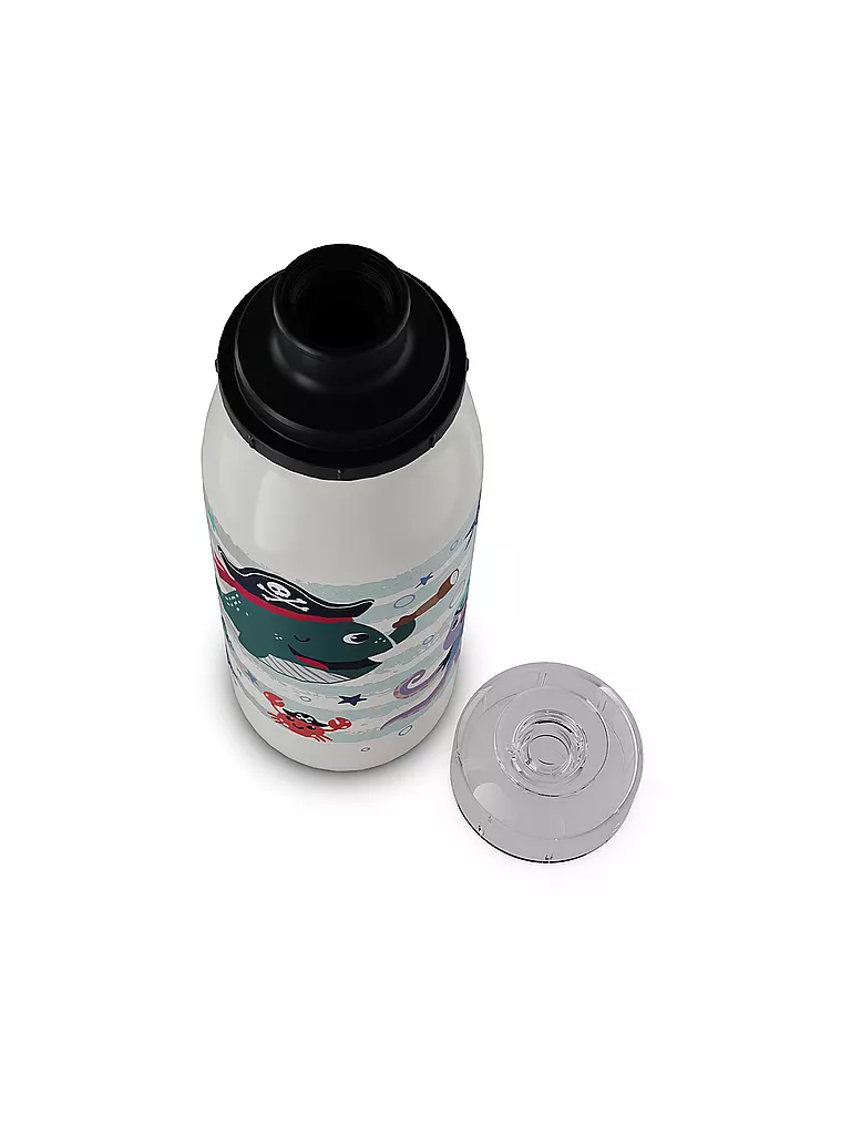 ALFI Isolierflasche - Thermosflasche Kids 0,35l Brave Pirates weiss