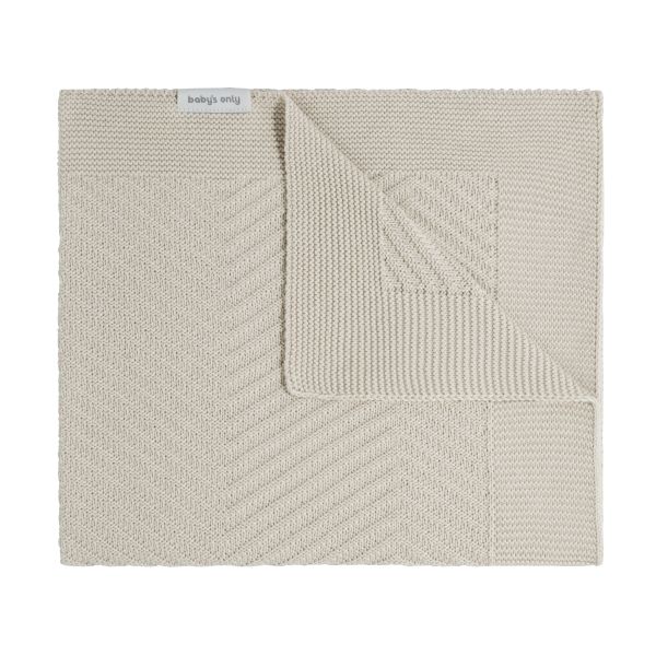 Baby's Only Grace Ledikantdeken - 100 x 135 cm - Warm Linen