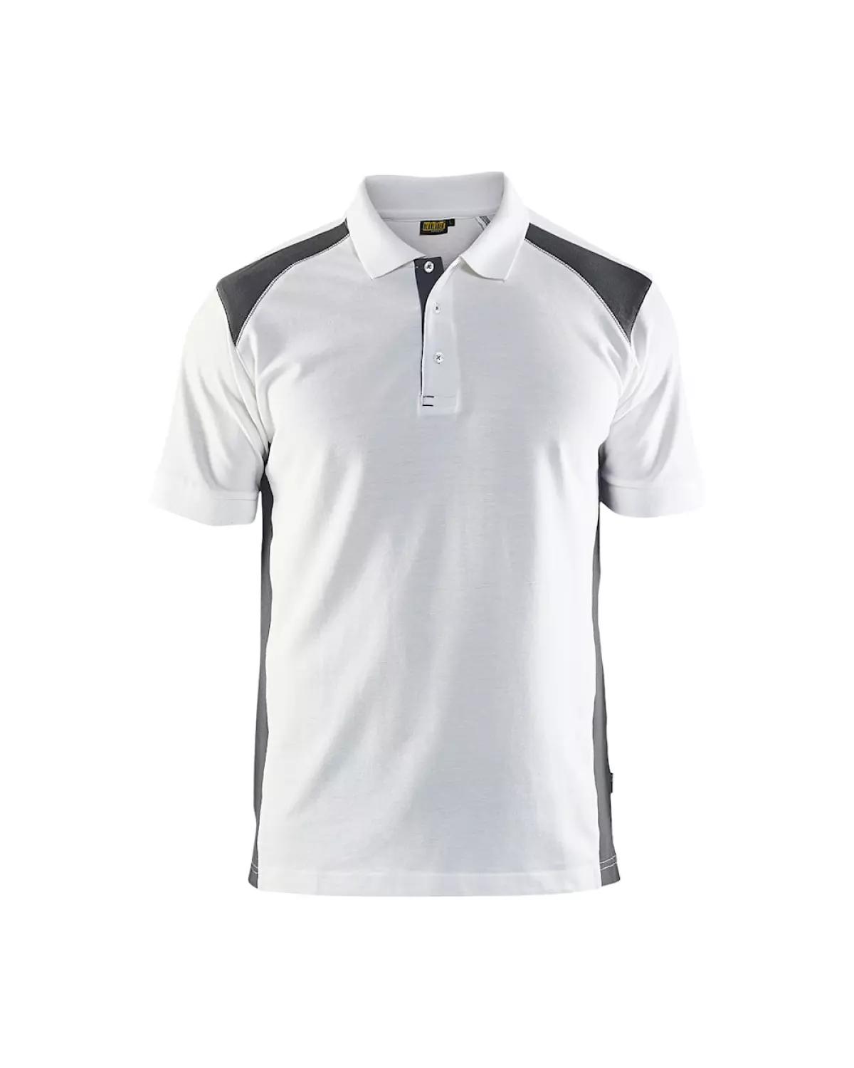 Blåkläder332410501098S Poloshirt - Wit/Donkergrijs - S