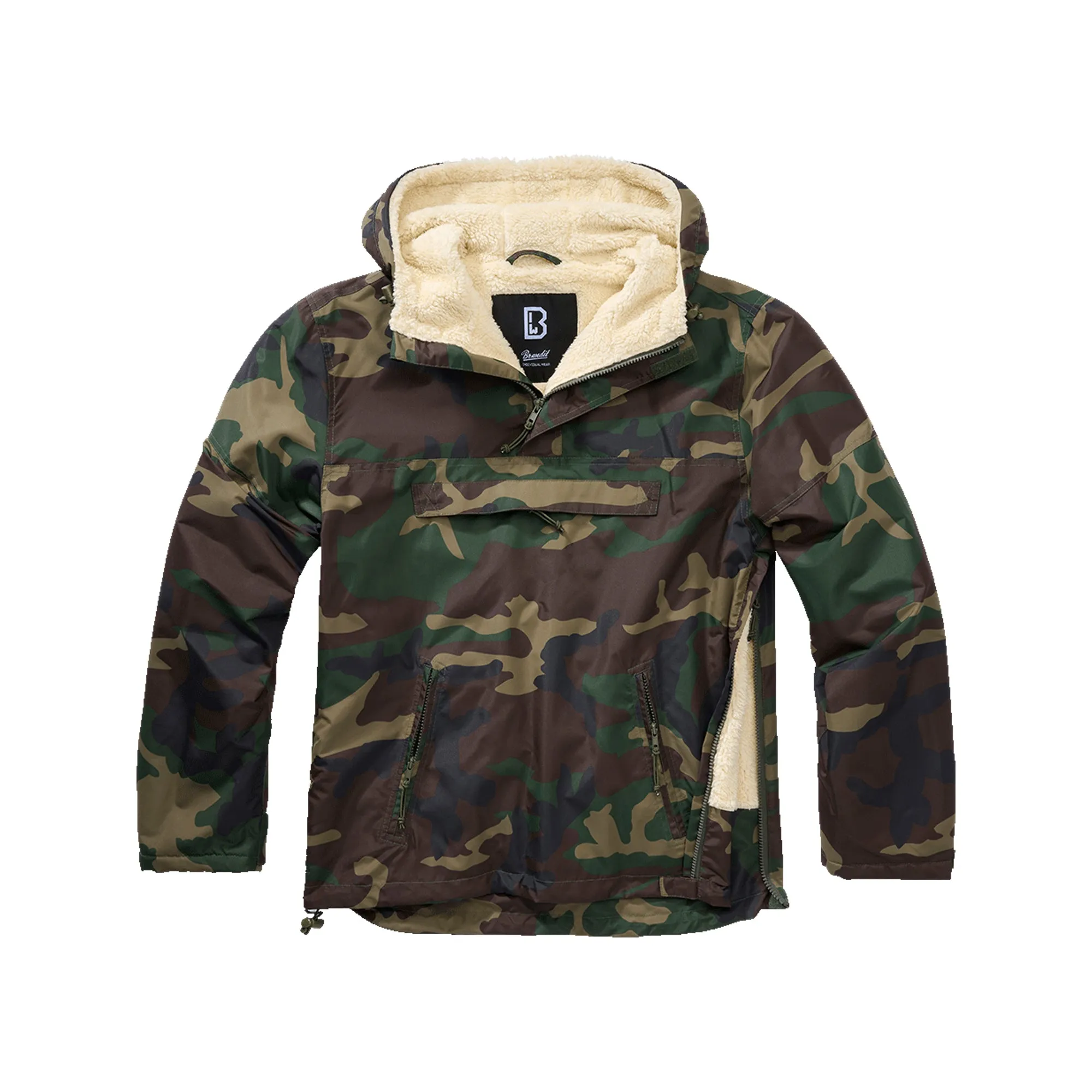 Brandit -  Jacke Windbreaker Sherpa