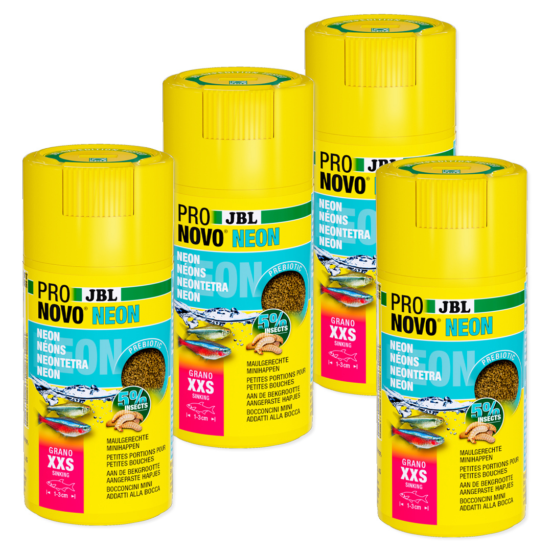 JBL Pronovo Neon Grano XXS 100ml Click x4 | Visvoer