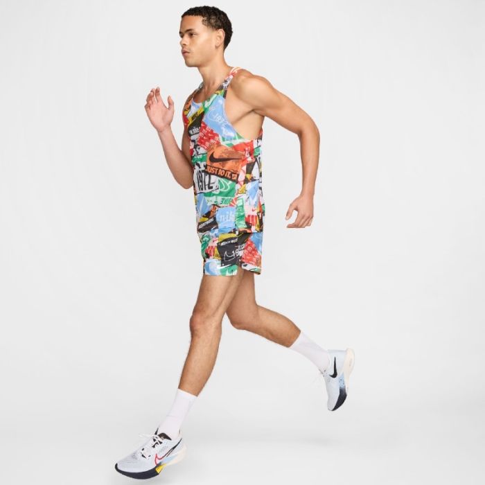 Nike Herre Singletter Dri-FIT Run Energy Fast Singlet Rød