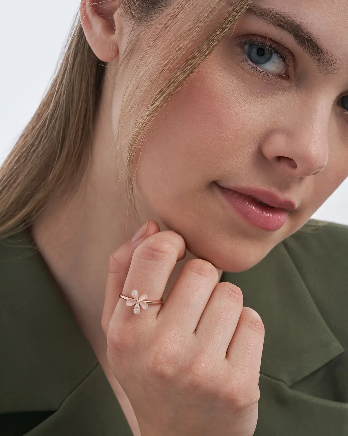 Ring - Rosé Flower