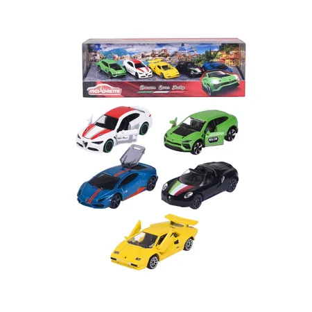 Majorette Dream Cars Italy, 5er Geschenkeset