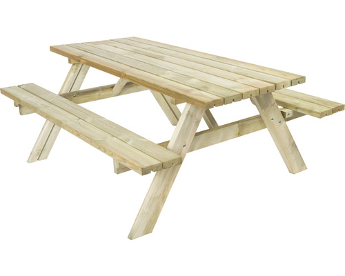 Picknickbank 177 x 154 cm hout