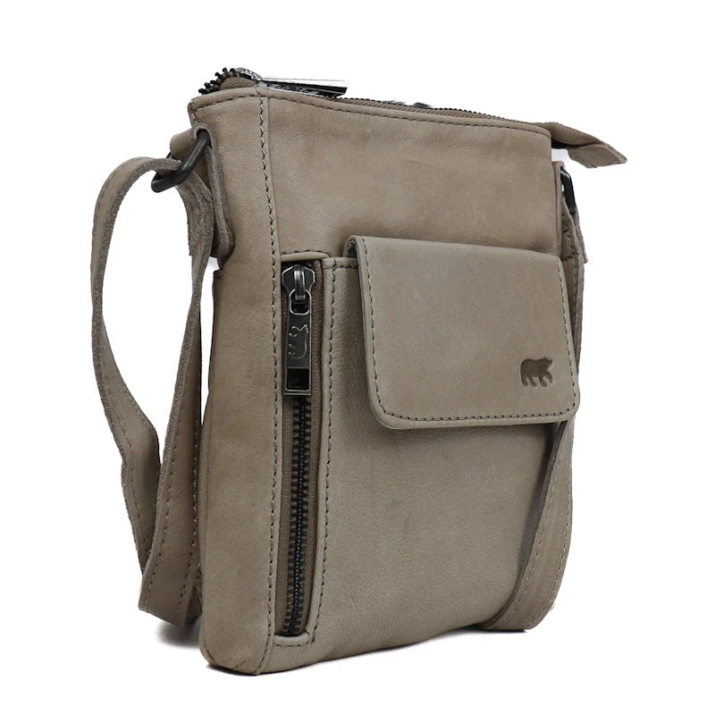 Bear Design Schoudertas / Telefoontasje Davide Ice Grey