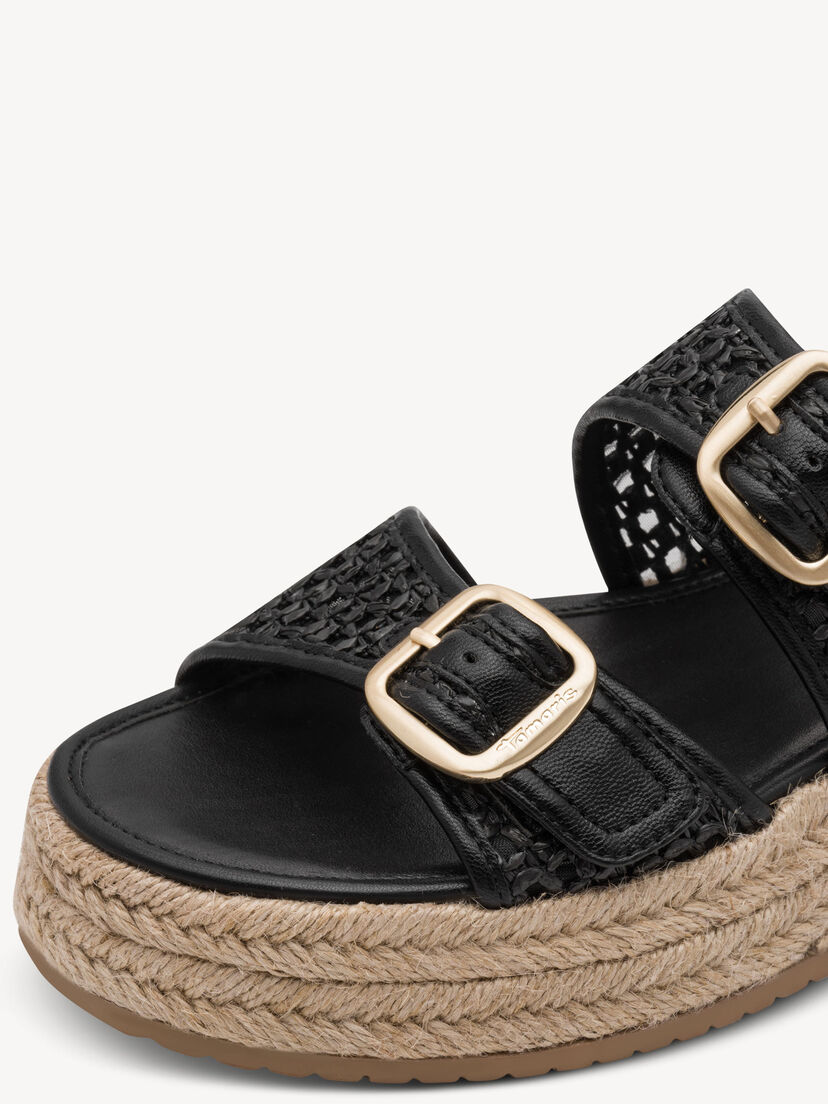 Slipper - zwart