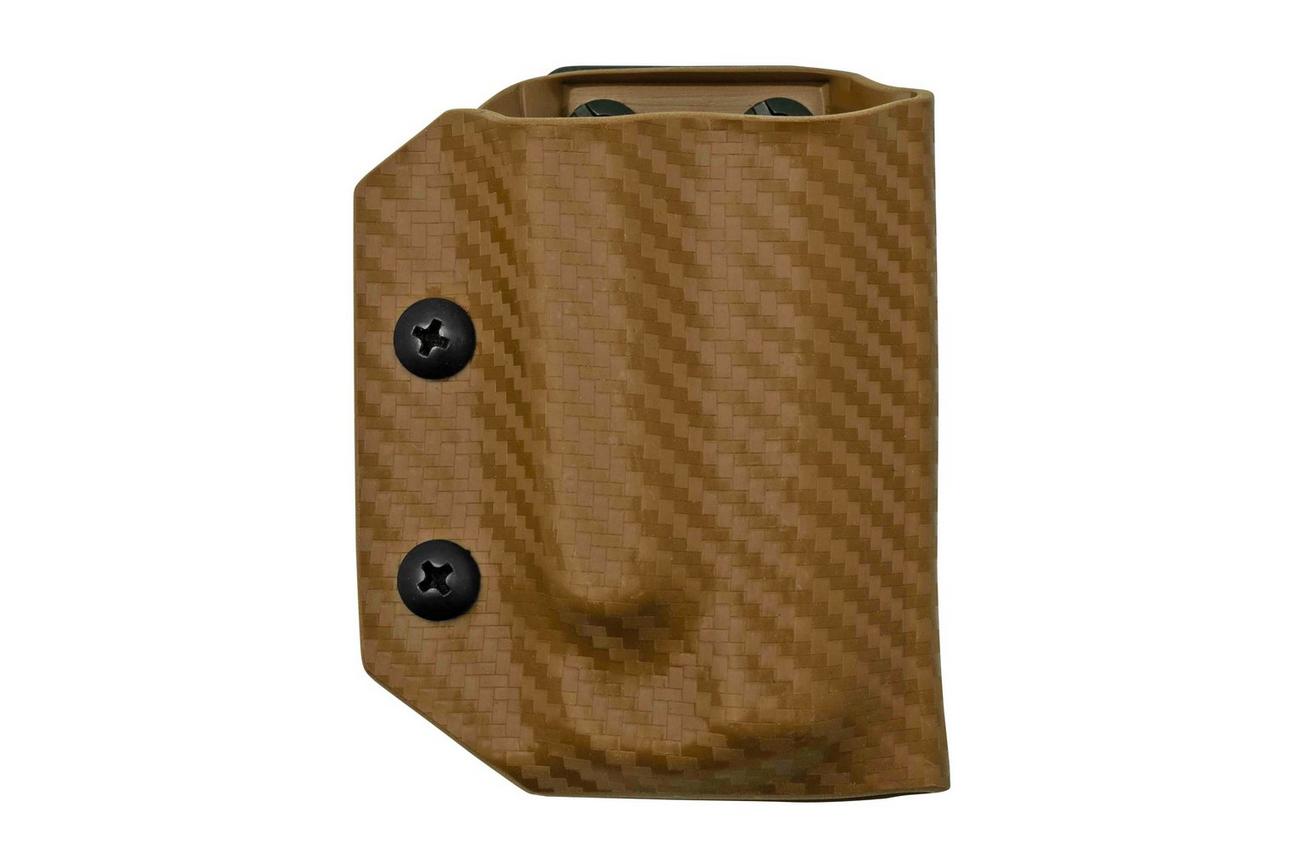 Clip And Carry Kydex Sheath Gerber Suspension NXT, Carbon Fiber Brown GSUSP-NXT-CF-BRN riemholster