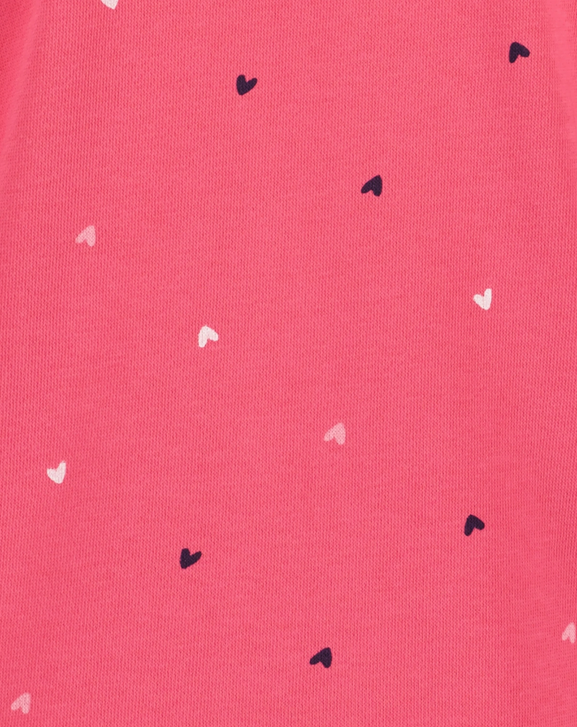 Kapuzen-Sweatjacke SMALL HEARTS in pink