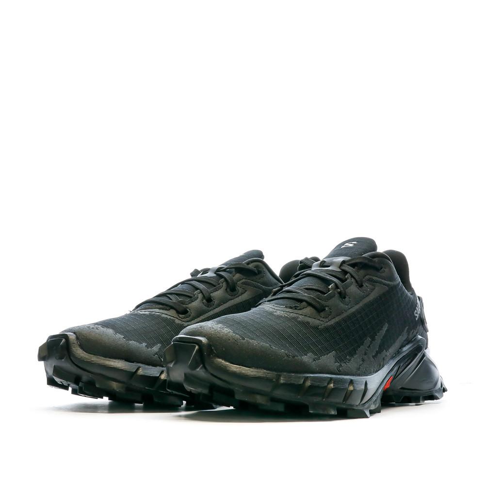 Salomon Chaussures de Trail Noires Femme Salomon Alphacross 4 W