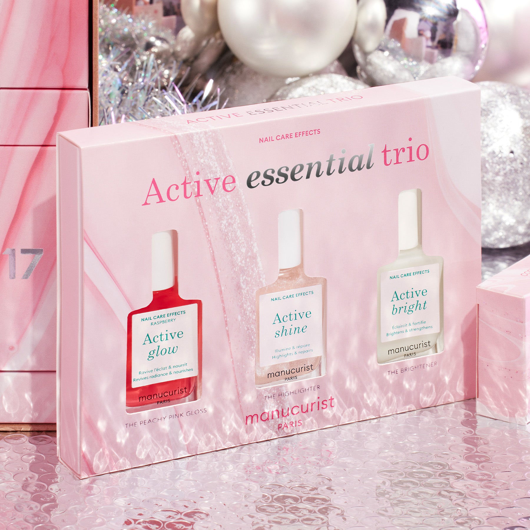 Manucurist  The Active Essentials Trio gaveæske - 3 x 15 ml.