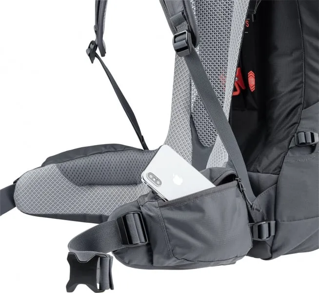 Deuter Men's Futura Air Trek 50+10 Black-Graphite