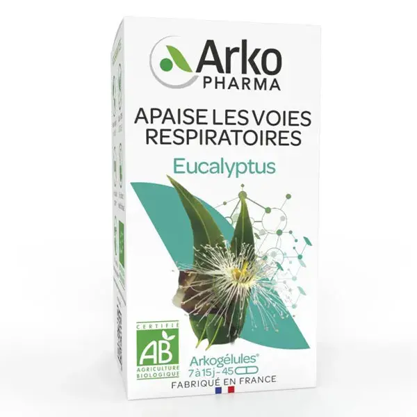 Arkopharma Arkogélules Eucalipto Orgânico 45 cápsulas