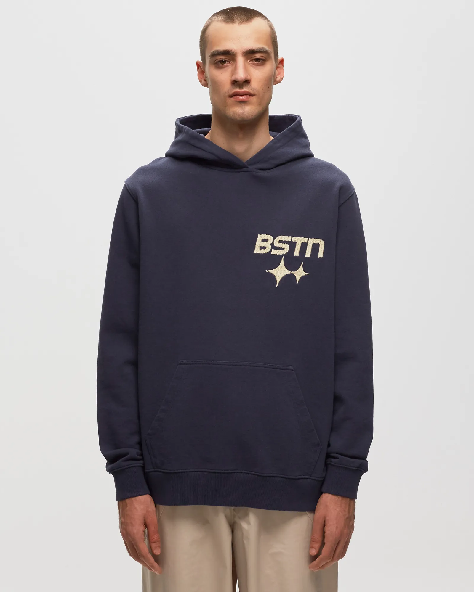 BSTN Brand Signature Stitching Logo Hoody