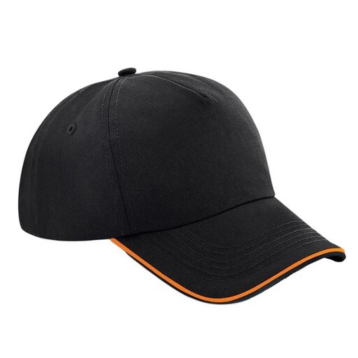 Boné Beechfield Authentic Design de Cinco Painéis