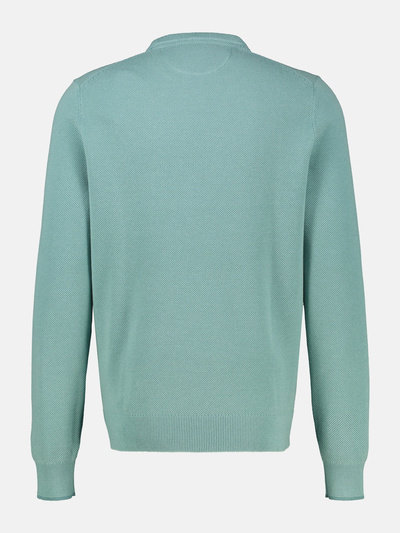 Strickpullover in sportiver 2-Tone-Optik